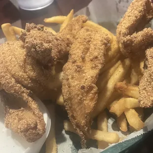 Fried catfish