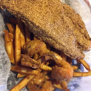 Catfish and Shrimp