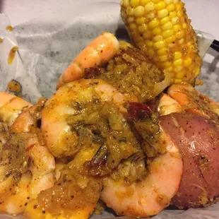 J3 Medium Seasoned Shrimp