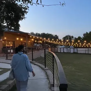 Outside patio