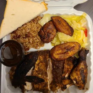 Jerk Chicken Entree