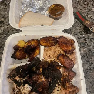 Jerk Chicken Entrée