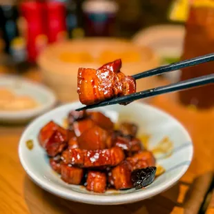 Plum Braised Pork Belly