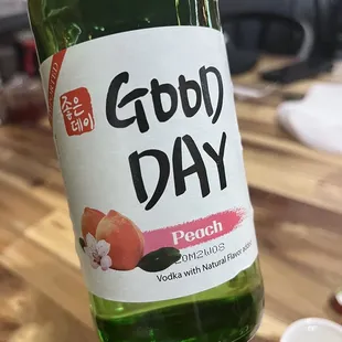 a bottle of good day