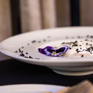 a plate of food on a table