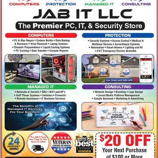 JAB IT LLC March Ad