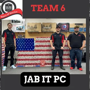 JAB IT LLC Can collection for Salina Emergency Food Bank!