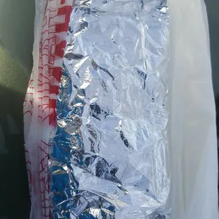 #1 Hot. It cost $6.50 but it is a pretty big burrito... Make sure you are hungry. The flavor on this one definitely had a pretty good punch