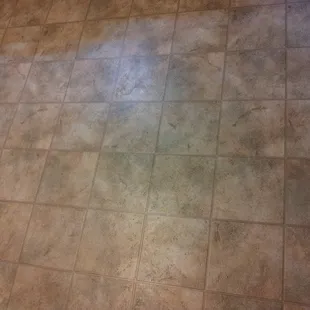 Taekett flooring #86023 purchased from Jabara's and installed by one of their recommended Contractors (along with new Subflooring).