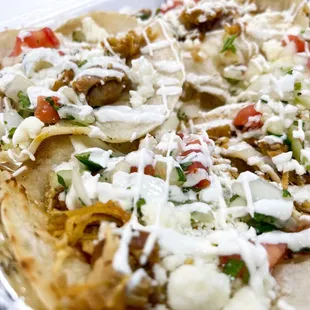 Chicken taco w/ no hot sauce