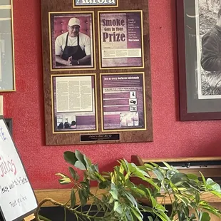 Inside the restaurant