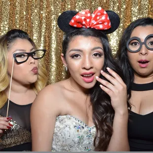 Tanya's Sweet 16 photobooth was a success!