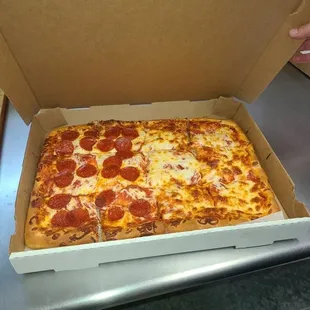 - Half Sheet- 12 square cut available everyday