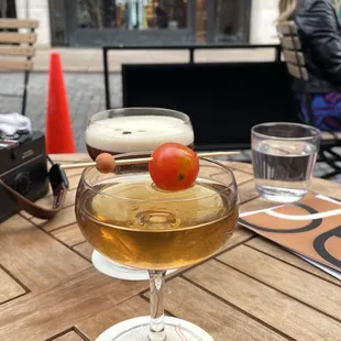 Caprese martini