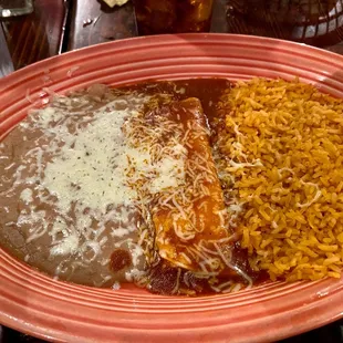 Cheese enchilada