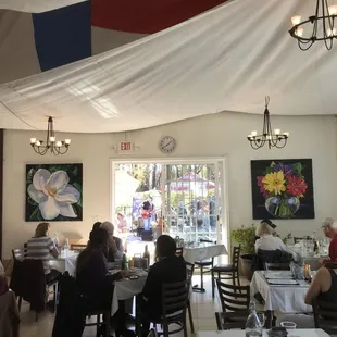 Inside Under the Sails!