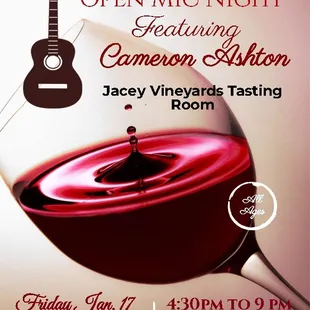 Live Music and Great Wines, what a Combo !