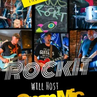 Come try your hand at Open Mic... first timers to seasoned professionals !