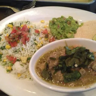 Green Chile Pork Tacos