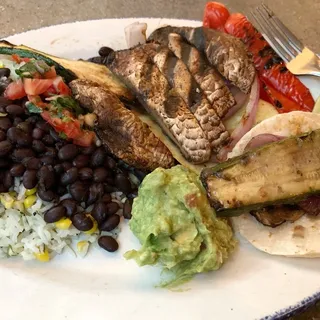Grilled Farm Fresh Veggies Plus Portobellas