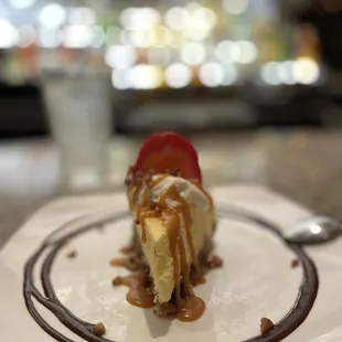 Wow  Delicious - Cheese cake with caramel