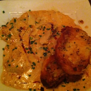 Spinach Gorgonzola Ravioli