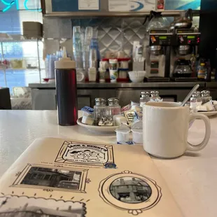Love their old fashioned diner feel