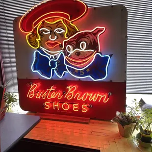 Love this neon in the front window