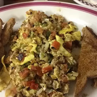 Chorizo Scramble
