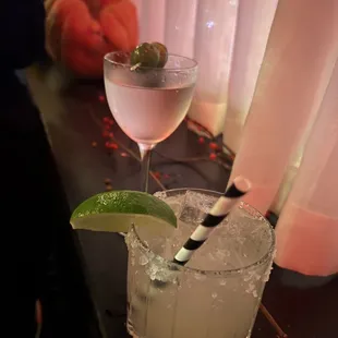 drink, sushi and sashimi