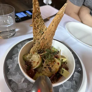 Tuna starter - pretty decent