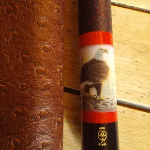 Love my new Mcdermott pool cue! Thanks Jack &amp; Dick's Pawn Shop!