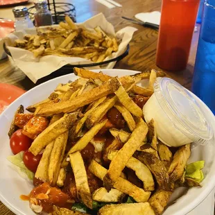 Small buffalo chicken salad