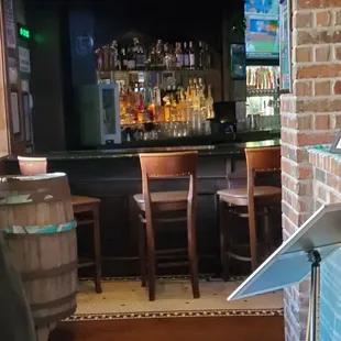 View of bar