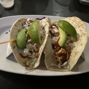 Salmon Tacos