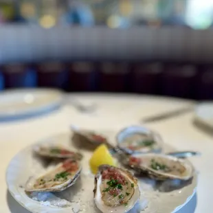 Fresh oysters