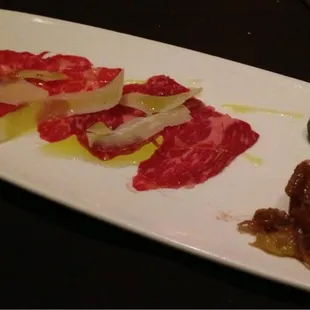 Wagyu Carpaccio - appetizer from restaurant week 2013