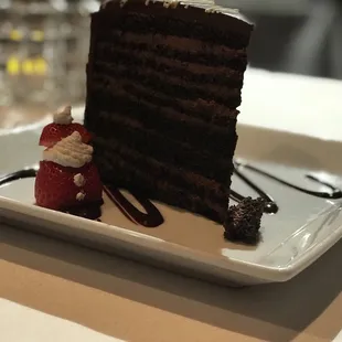 Chocolate cake for 4!