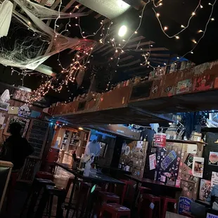 the interior of the restaurant