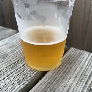 Excellent patio to wait for a table!