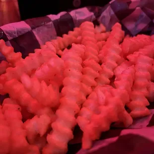 Crinkle fries
