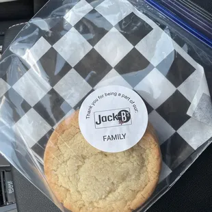 Who else gives you cookies for being a new customer?