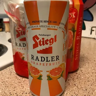 a can of steel radler