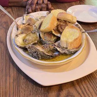 Chargrilled oysters...didn't enjoy these.