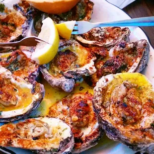 Charbroiled Oysters