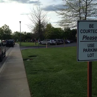 They discourage street parking