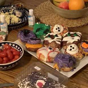 Halloween donuts