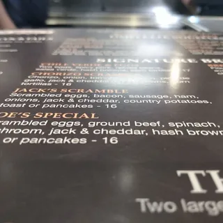 JACK'S SCRAMBLE