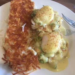 CRAB & AVOCADO BENEDICT