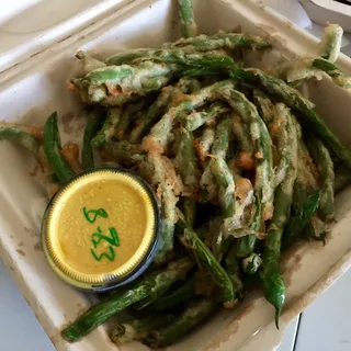 TEMPURA GREEN BEANS